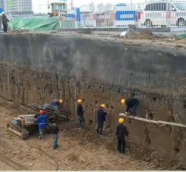 淄博周村区土钉墙支护