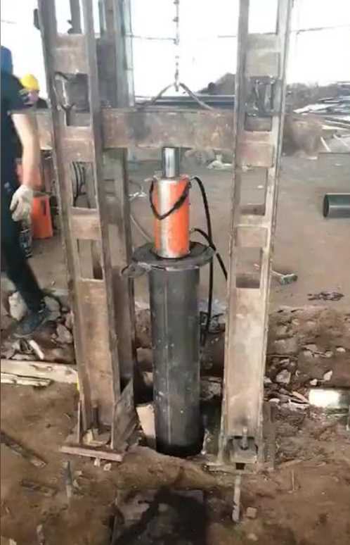 淄博周村区钢管桩加固